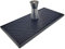 Barbits Mini Rubber Bar Mat 6 x 12 - Small Black Bar Runner Rail, Glass Drip Tray Mat