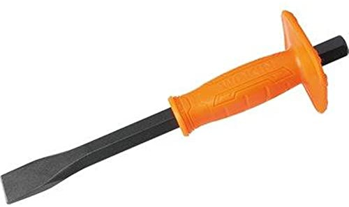 SCALPELLO MURATORE A TAGLIO + SALVAMANO 2551 WOKIN ACCIAIO FORGIATO MM 300X18X24 255112