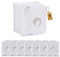 NIXOOT 8 Stück VCA-ADB90 Staubbeutel für Samsung VCA-SAE903 / VCA-SAE904 Clean Station, Automatische Entleerung Beutel Kompatibel Mit Samsung Jet 90 75 70 60 Series Akku Handstaubsauger Dustbin
