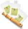 Aromatherapie-Inhalator für ätherisches Öl, Raucherentwöhnung, persönlicher Diffusor aus Holz für ätherische Öle, mit 3 leeren Baumwolldochten