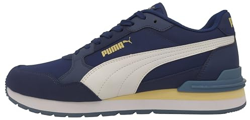 Puma Sneaker Unisex St Runner Adulto NL, V4 Tela Bianca Blu persiana, 41 EU