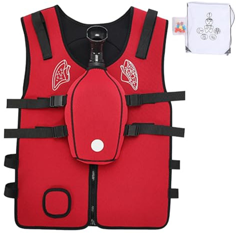 Gilet da allenamento anti-soffocamento con cinghie regolabili per la sicurezza di adulti e bambini