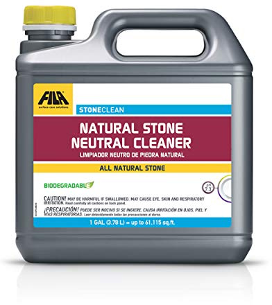 FILA Surface Care Solutions Stoneclean - Detergente per pietra naturale, 3,8 litri
