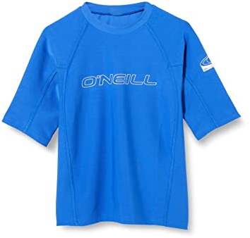 O'Neill Jungen Shirt Youth Basic Skins Short Sleeve Rash Guard, Pacific, 4, 3345-018-4