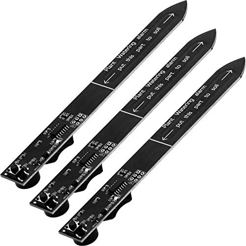 AZDelivery Plant Watering Alarm Sensor Capacitive Hygrometer Soil Moisture Humidity Alerter I2C IIC SPI 3V DC Plant Water Sensor including E-Book! (Pack of 3)