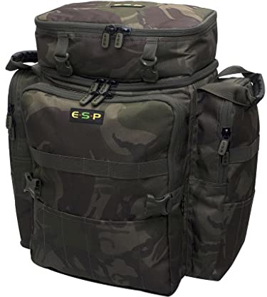 ESP Quickdraw 40 Litre Camo Carp Fishing Rucksack