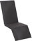 KETTtex EXKLUSIV Auflage Basic-Relaxsessel Anthrazit I Gartenstuhl Polster 170x50x4cm I KTH2 Sitzauflage weich & robust I Stuhlauflage wasserabweisend & atmungsaktiv I UV-beständiges Sitzkissen