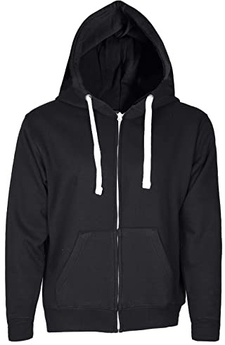 True Face Sudadera clásica con capucha para hombre - Cómoda - Cierre de cremallera - Mangas largas con puños acanalados - Sudadera con capucha ideal para el fin de semana, XL