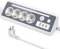 PD30W Desktop Steckdosenleiste,4 Fach Mehrfachsteckdose mit USB und 2 Type-C,3680W ecksteckdosenleiste mit Schalter, Dreieck Steckerleiste mit LED, Mehrfachstecker ecksteckdose küche für Küche,Büro