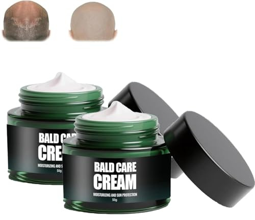 Crema per la cura del cuoio capelluto, crema per la cura del cuoio capelluto, crema calvizie naturale per uomini, lozione per la testa calvizie, cura e cura del cuoio capelluto per chi soffre di