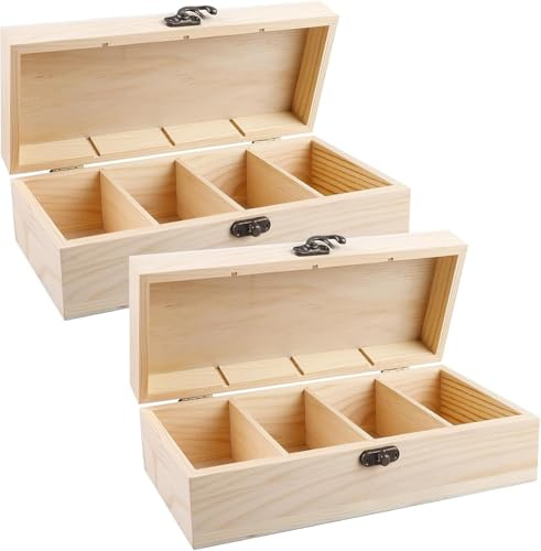 2 stycken indexkortslådor trä, A8-indexbox 25 x 9,5 x 7 cm, inlärningskartonger, ordförråd indexkort trä med lock, indexkortslåda, trälåda för kontor, skolor och hem (kort ingår ej)