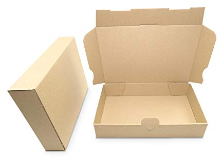 100 Maxibriefkarton 240x160x45 mm Maxibrief MB 3 Faltschachtel Maxibriefkartons Faltkarton braun