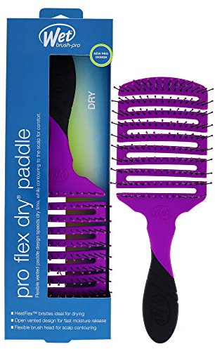 Wet Brush Pro Flex Dry Paddle Brush - Purple 1 Pc