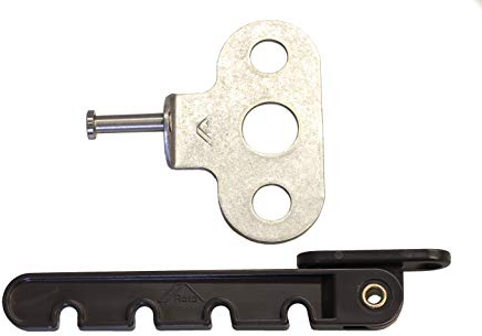 Roto Original Dreh-Kipp Begrenzer mit Winkel, graubraun