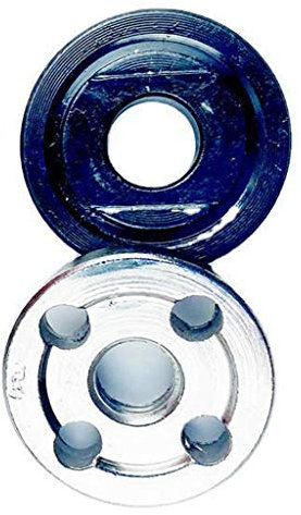 BIlinli 2 pièces/Ensemble écrou de Blocage de meuleuse d'angle Bride extérieure intérieure Plaque de Pression en métal pour Accessoires de Machine de Polissage de Type 100