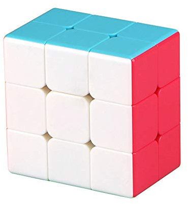 FunnyGoo Oostifun MoFangGe 233 Cubo 2x3x3 Rompecabezas mágico Cubos Rompecabezas Juguetes Multicolor sin Pegatinas