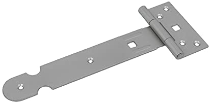 GeZu Impex® Kreuzgehänge, leicht 200 x 35 mm Werfgehänge verzinkt Scharnier Türband T-Band