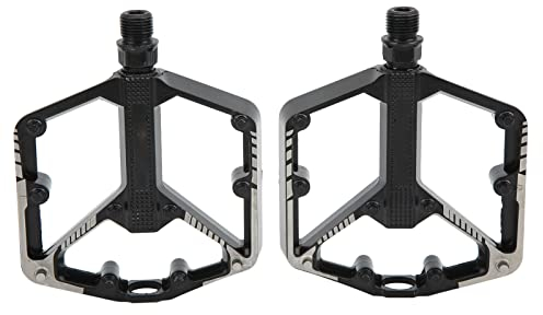 Rennrad-/Mountainbike-Pedale,Fahrradpedal Achse CNC Aluminium MTB Pedale und 3 abgedichtete Lager,rutschfeste Rennradpedale,für E-Bike, Mountainbike, Trekking, Rennrad Pedale