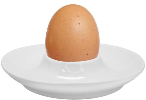 NERTHUS FIH 1431 Huevera de Porcelana – Set de 2 Soportes Clásicos para Huevos, Diseño Resistente y Estilizado