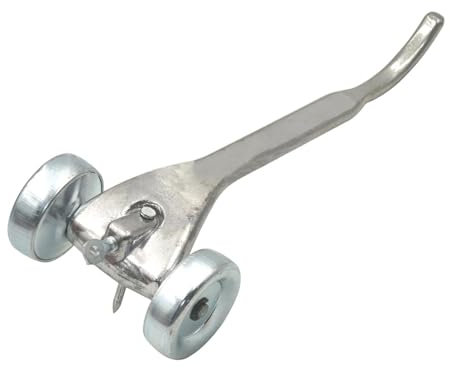 perfk Raschietto per ruote da skate, utensile manuale per la pulizia di in mattoni, impugnatura antiscivolo, raschietto per giunti a muro, strumento