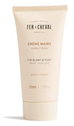 Fer à Cheval Crème Mains Nourrissante Thé Blanc & Yuzu 30 ml, 99% d'Ingrédients d'Origine Naturelle, Huile d'Olive Bio, Huile d'Amande Douce et Beurre de Karité Bio