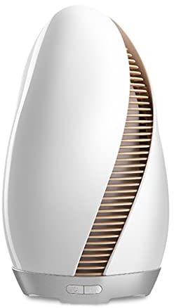 Difusor de aceite esencial Difusor de cerámica blanca 110 ml de temporizadores Night Lights and Autom Own Función Humidificador de la oficina en el hogar Difusores de aromaterapia for aceites esencial