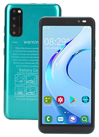 Vikye 5.45 Inch Unlocked Cell Phone,Rino4 Pro HD Screen Smartphone, RAM 2GB ROM 32GB, RAM 2GB ROM 32G Smartphone for Android (Green)