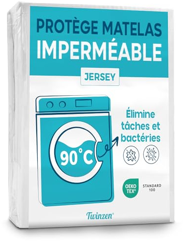 Twinzen - Matratzenschoner 100x200 cm - Wasserdicht und Atmungsaktiver Schutz - Matratzenschutz 100 x 200 cm