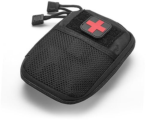 FRCOLOR Erste-hilfe-tasche Medizinisch Robust Aufbewahrungstasche Für Geld Karten Stifte Tragbar Mit Hängeseil Geeignet Für Reisen Camping Outdoor-aktivitäten