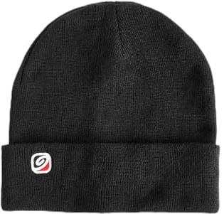 Dryrobe® Black Beanie Hat, Double Layer Knit Winter, Men & Women