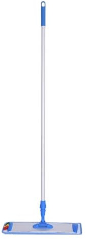 GTGXZX Mocio Bagnato Asciutto Strumenti for La Pulizia delle Pulizie Ospedaliere, Mocio Piatto in Fibra, Mocio for Piastrelle for Pavimenti Domestici Mocio per Pulire Pavimenti(Blue,40cm)