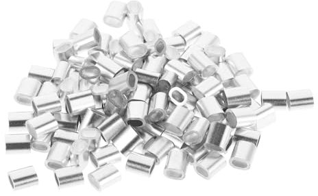 ELAYARD 400pièces -câble Aluminium Clips De Serrage Pour Câble Tuyau Et Flexibles Lot De Fixation Et Tension Sûres Support Rigide