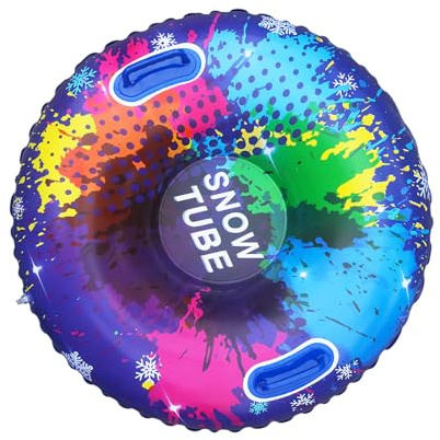 Neumático Inflable para Nieve, Soporte de Control Mejorado, PVC, Ruedas inflables de tracción para Nieve, Trineo de esquí, hermeticidad Mejorada, para trineos de Servicio Pesado