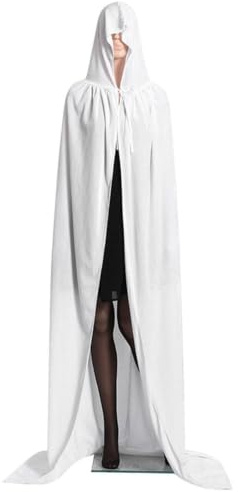 Halloween Huvförsedd Mantel Halloween Häxa och Vampyr Cosplay Sammetscape | Renässans slängkappa kostym för Jul, Födelsedagar, Utklädnadsfester, Rollspel, Kostym evenemang, Foto
