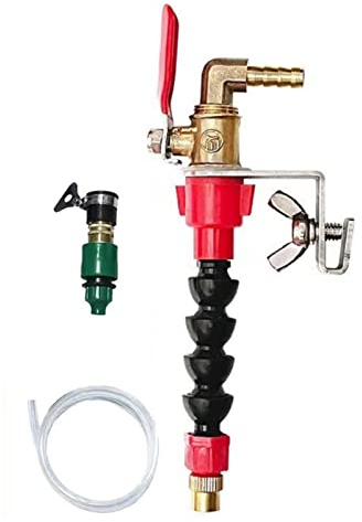 Jomewory Wassersprüher für Schneidemaschine Hocheffizienter Staubsammler Einfach zu installierende Gravur-Kühlsprüher-Maschine für Marmorziegel-Fliesen-Schneidemaschine Winkelschleifer-Schneidedüse