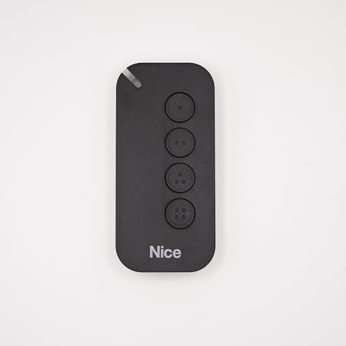 Nuovo Telecomando 4 Pulsanti Nizza MyGo4 per Cancelli e Porte del Garage - Sostituisce le gamme FLO, Flor-S, One, e Flora con Controllo Intelligente a 433,92 MHz