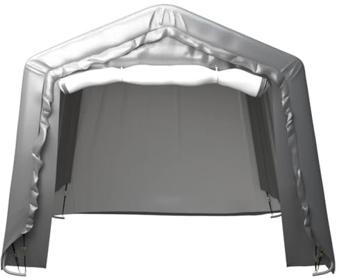 Tente de rangement 300 x 300 cm en polyéthylène et acier galvanisé – Abri de jardin robuste pour appareils et outils – Idéal pour le jardin et le stockage