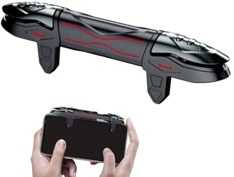 TocaFeank Grilletto Per Giochi Su Telefono, Attrezzatura Controller a Zero Ritardo, Grilletti Controller per Smartphone, Per Bambini Adolescenti Competizione Battaglia Streaming Pratica Libero e Gioco