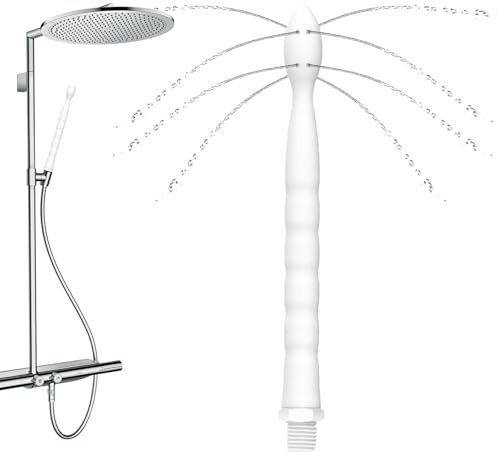 1 pieza Ducha anal de silicona para cabezal de ducha, enema con 8 orificios, limpiador Vaginal, enema para limpieza intestinal, herramientas de higiene íntima para hombres y mujeres