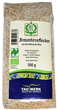 Tagwerk Braunhirseflocken, 500g