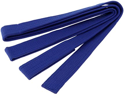 rockible Taekwondo Gürtel Karate Kampfsport Aikido Doppelpack Gürtel, Blau