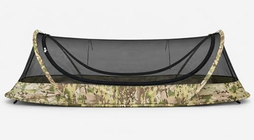 USGI Industries Bivy Tent | Lightweight Single Person Sleeping Net System for Outdoors, Camping, Survival, Hiking, Backpack | Mesh Protection (OCP)