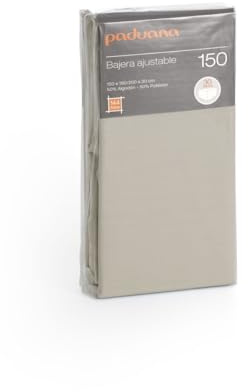 Paduana Sábana Bajera Ajustable Beige 90 x 30 x 200 cm