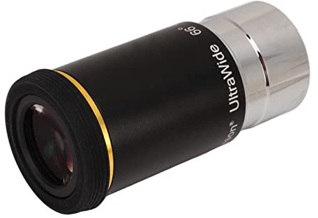 1,25-Zoll-Teleskopokular, 1,25-Zoll-Weitwinkelokular aus Aluminiumlegierung, Optisches Glas mit Staubdichter Abdeckung, 66-Grad-Ultraweitwinkelokular Zum Austausch