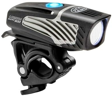 NiteRider Lumina Micro 900 Front Bike Light Sabre 110 Rear Bike Light Combo Pack- USB Rechargeable Bicycle Headlight LED Front Light Water Resistant Mountain Road City Commuting Cycling Safety Flash