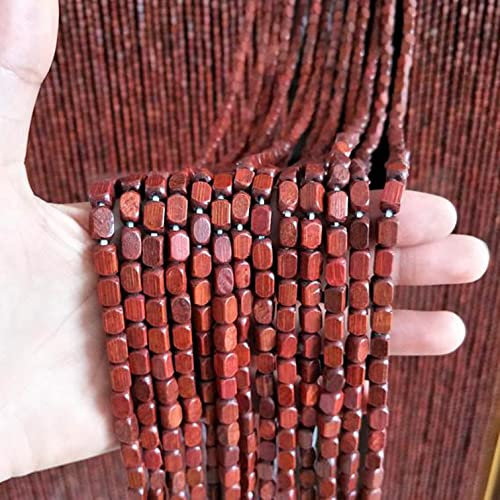 Rideau de Perles en Bois,Rideau en Bambou,Rideau Mouche Intérieur et Extérieur,Pare-Vue Anti-Insectes,Diviseur Décoration à Suspendre Panneau,pour Entrée Salon Chambre (100 strands-100x210cm)