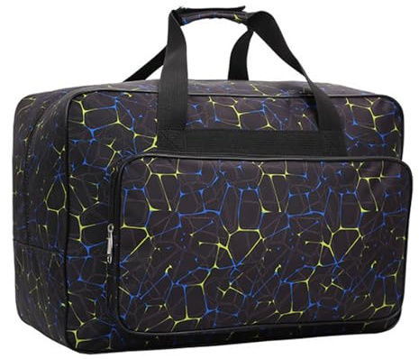 Sac de transport en nylon imperméable pour machine à coudre - anso - Sac de rangement portable pour machine à coudre - Noir
