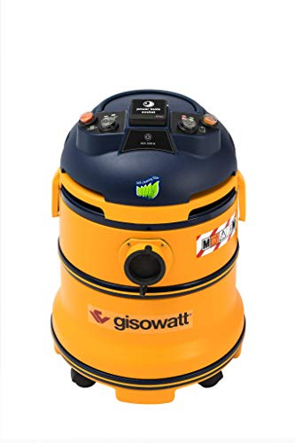 Gisowatt Aspirapolvere Aspiratore per Utensili Elettrici Potente ad Alta Efficienza Filtra le Polveri Più Sottili 1200 watt 35 litri