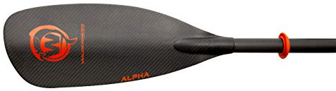 Wilderness Systems Alpha Angler Carbon Kayak Fishing Paddle | Carbon Fiber Blade |Adjustable Carbon Fiber Shaft (240-260cm), Black