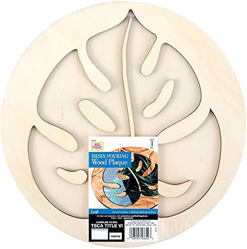 Mod Podge Leaf Pouring Plaque -12X12X.0125 -CS56652E
